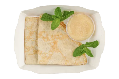 Блинчики со сметаной